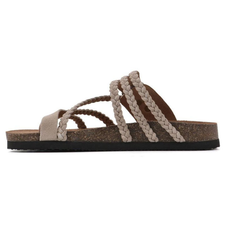 Елегантни сандали с плетени каишки