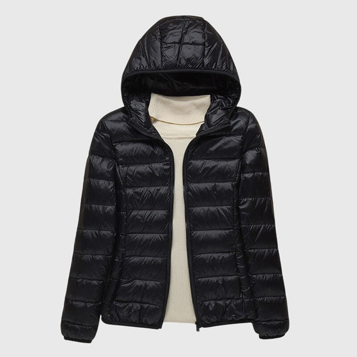 Мерин | Ултралеко пухено яке с качулка