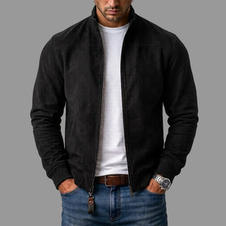 Lorenzo | Suede-Look Zip Jacket