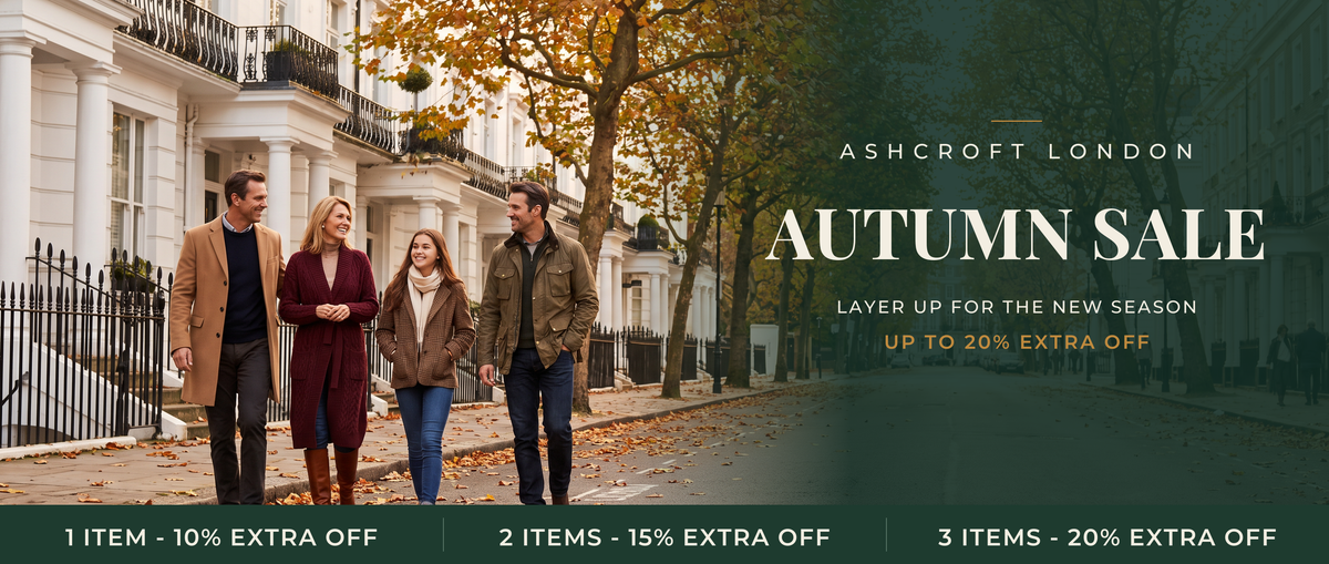 Autumn Sale - extra 10% off one item, 15% off two, 20% off three or more