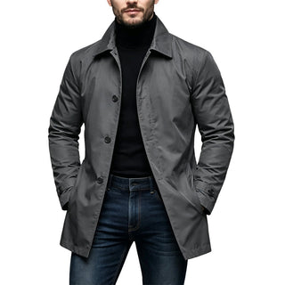 Hugo | Water-Resistant Mid-Length Trench Coat