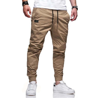 Tapered Drawstring Joggers with Deep Pockets