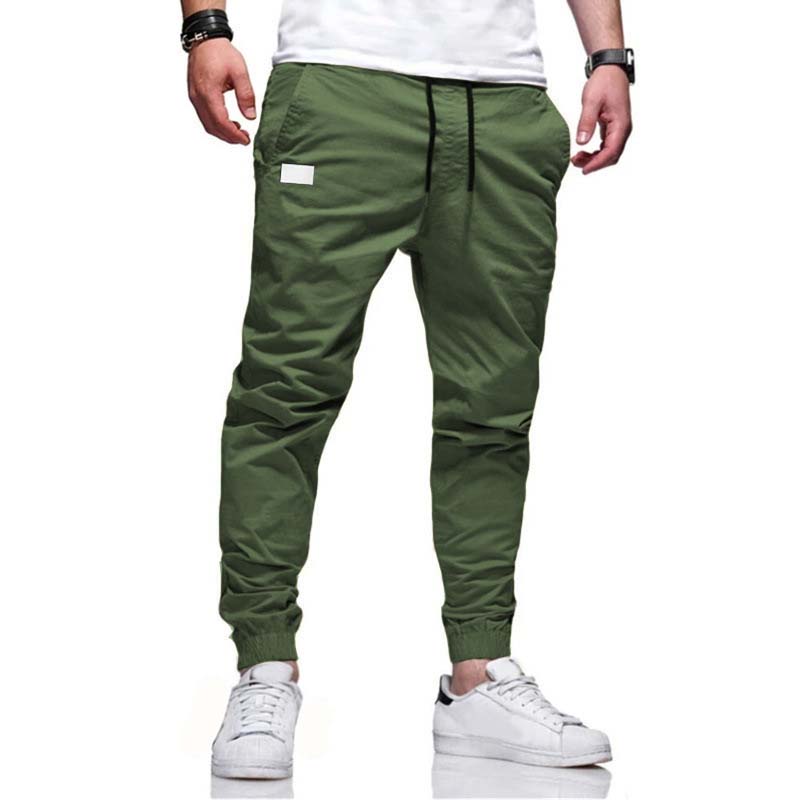 Tapered Drawstring Joggers with Deep Pockets