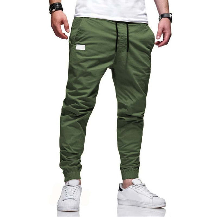 Tapered Drawstring Joggers with Deep Pockets
